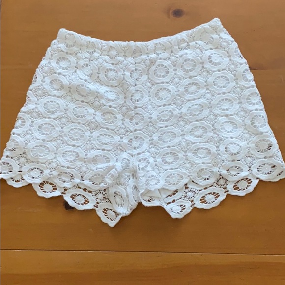 !! SOLD!! Bar III Lace Shorts - Picture 1 of 3